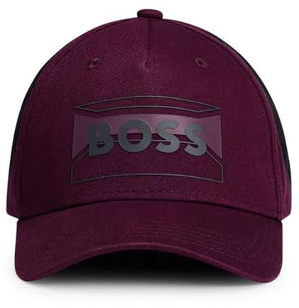 BOSS Herren Cap-deep-cuts-capsul Cap, Open Pink697, Einheitsgröße EU