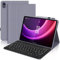 SENGBIRCH Funda con Teclado para Lenovo Tab P11 (2nd Gen) 11.5, Español Ñ Teclado Bluetooth Inalámbrico Extraíble para Tablet Lenovo P11 2nd Gen 11,5 Pulgadas (TB350FU/TB350XU), Lavanda