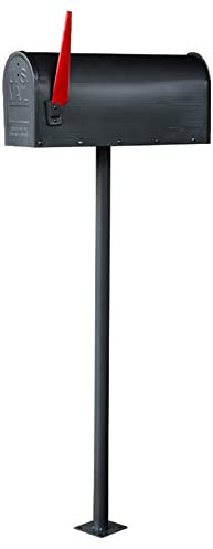Wrobelax American Style Tall Mailboxes For Outside, Floor Stand Weatherproof Letter Storage Box, Drop Post Box For Townhouse/Garden