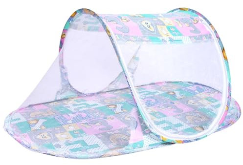 LKNBIF Moustiquaire pour Lit de Bébé, Moustiquaire de Tente Portable, Convient à la Chambre Familiale, Moustiquaire Pliable pour Lit de Bébé, Aux Voyages en Plein Air