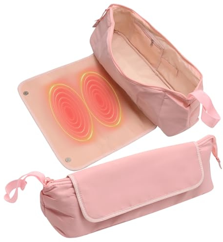MospdyGear Hair Tools Travel Bag, Hair Tool Storage Bag, Heat-Resistant Pad for Straighteners, Curling Irons, Hot Brushes, Hair Dryers, Styling Tools
