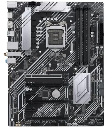 for Prime B560-PLUS AC-HES Motherboard LGA 1200 Unterstützung I9-10900K I7-10700 I5-10600KF I5-10400F I5 10400F CPU DDR4 4600 MHz M.2 for ASUS, Replacement Part