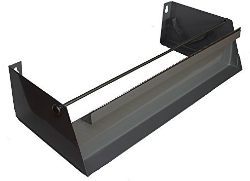Engel Küchenrollenhalter 30cm breit, Metall, Silber, Freistehend