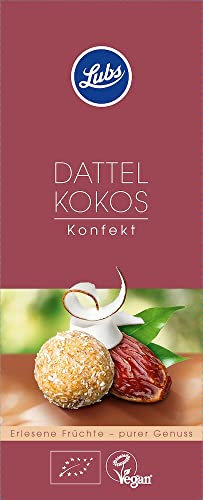 Lubs Dattel-Kokos-Konfekt (100 g) - Bio