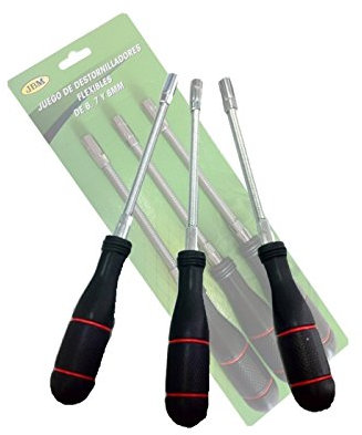 JBM 52169 - Pack de 3 destornilladores flexibles