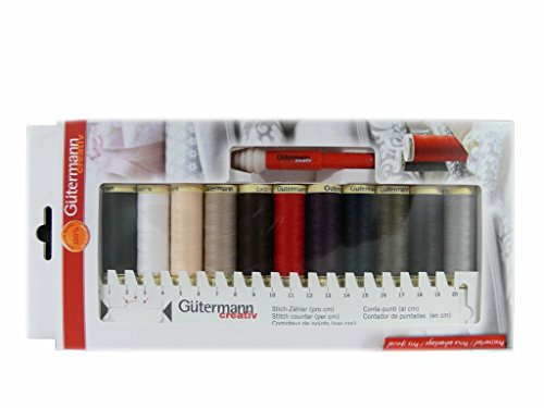Gütermann Nähfäden - Set mit Handmaß,Stichzähler und Seam-fix mini