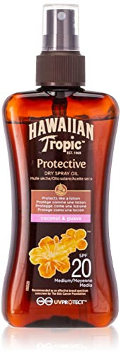 Hawaiian Tropic Protective Dry Spray Oil Sonnenöl LSF 20, 200 ml, 1 St