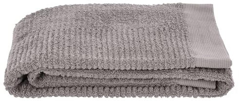 Zone Denmark Classic Handtuch, weiches Handtuch mit hoher Saugfähigkeit, 100% Baumwolle, 70 x 50 cm, Gull Grey (Grau)