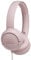 JBL Tune 500 On-Ear Kopfhörer mit Kabel - Pink – Ohrhörer mit 1-Tasten-Fernbedienung, integriertem Mikrofon und Sprachassistent – Telefonieren und Musik hören unterwegs