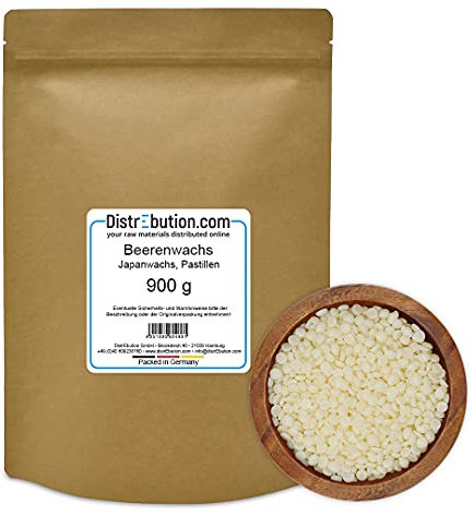 Beerenwachs Pastillen 900g Japanwachs Vegan & Pflanzlich für Naturkosmetik