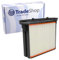 Faltenfilter Polyester Filter Filterkassette Filterkartusche ersetzt Bosch Professional 2 607 432 015, 3 530 1000 Starmix 416-069, 416-038