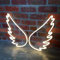 Neonlicht Zeichen LED Engel Flügel Nachtlichter USB-betrieben dekorative Festzelt Zeichen Bar Pub Store Club Garage Home Party Dekor