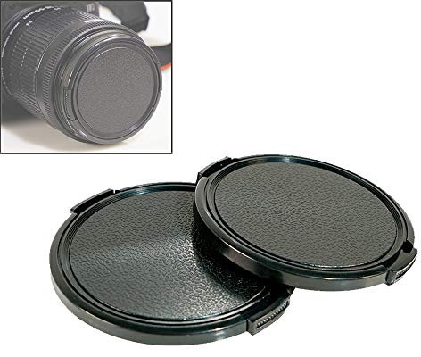 Copriobiettivo da 37 mm compatibile per Olympus E-M10 Mark IV III kit M.ZUIKO 14-42 mm, per PEN E-PL9 E-PL7 kit M.ZUIKO 45 mm f/1.8 Lens (confezione da 2)