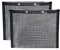Tiardey 2pcs 9.4x5.5Inch Grill Mesh Bag,Non-Stick Baked Bag Grilling Baking High Temperature Resistant,Reusable for Outdoor Picnic Cooking BBQ