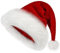 BSVI Christmas Hat for Adults Santa Hats Unisex Red Velvet Extra Thicken Holiday Headwear Xmas Hat for Festive New Year Party