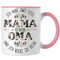 Trendation - Mama und Oma Tasse Geschenk für Weihnachten Geburtstag Lustige Beste Oma (Rosa)