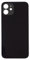 Smartex® Backcover Glas kompatibel mit iPhone 12| Glas Rückseite Ersatz (Schwarz)