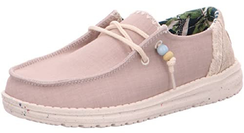 Hey Dude Wendy Fringe Rose Damen Slipper in Rosa, Größe 43