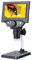 Koolertron Microscopio para Niños,5.5 Microscopio Profesional Digital LCD,Microscopio Portátile HD 1080P con 50-1000x Zoom de Aumento,8 Luces LED Ajustables,Compatible con PC Windows MacOS