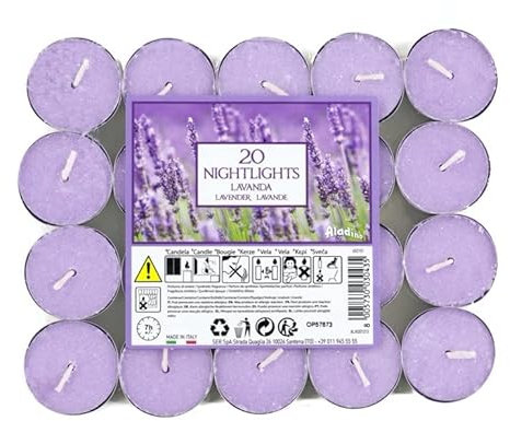 Marco Paul 20 x frisch duftende Teelichter – Vanille, Baumwolle, Beeren, Kerzen, Duftteelichter, 7 Stunden Brenndauer, Teelicht, Duftkerzen, lange Brenndauer, Geschenk, Heimdekoration, Beleuchtung