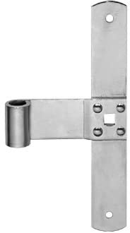 Pollmann®Baubeschläge 1302040 Mittelband leicht, Rolle Ø 14 mm, 200 mm, hell verzinkt