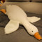 Waslary 50cm Kawaii Tier Plüsch Große Gans Kuscheltier Plüschtiere XXL Ente Umarmung Kissen Flauschig Weich Cute Adorable Geburtstag Weihnachts Geschenk für Kinder