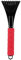 GHEART Eiskratzer Auto, Eisschaber Auto, Ice Scraper, Eiskratzer Kratzer Auto mit Rutschfester, Auto Windschutzscheibe Schneeschaufel Eisschaber für Autos Windschutzscheibe Heckscheiben, 1pc, Rot
