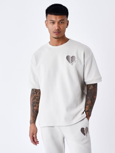 PROJECT X PARIS T-Shirt Color: Grau, für Herren, perfekt für Alltag & Streetwear, mit Größe XS