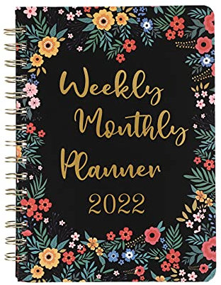 MAGICLULU 1stück Terminplaner Mit Praktischen Notizen Eleganter Schutzumschlag Für Schule Büro Und Zuhause Für Studenten Und Berufstätige Spiralgebunden