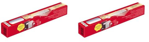 Herlitz 50014743 Buchhülle easy cover, 5 Stück in Rolle (Packung mit 2)