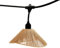 Raffy Light Catena luminosa collegabile da esterno, con paralume in corda, stile bohémien, 7 lampadine a filamento, attacco E27, luce LED bianco caldo, lunghezza 6 m