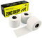 SPORTTAPE Zinkoxid-Sporttape - 3 Rollen 5,0 cm x 10 m - Tapeverband weiß, reißbares unelastisches Sport Tape für Gelenke, Vermeidung von Blasenbildung, hautfreundlich, Kampfsport Boxen Rudern Rugby