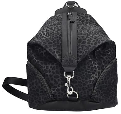 Rieker Damen H1055 Rucksackhandtasche, Schwarz