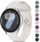 Mugust Armband Kompatibel mit Samsung Galaxy Watch 7 Armband 40mm 44mm / Samsung Galaxy Watch FE Armband 40mm, 20mm Silikon Armbänder Wasserdichtes Sport Ersatzarmband für Samsung Galaxy Watch 7