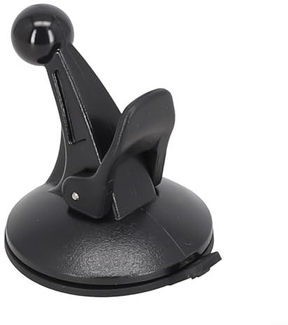 Windschutzscheiben-Halterung für Garmin GPS-Halterung, Kunststoff-Saugnapf, Schwarz