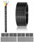 22 AWG 4×0.3mm² 4 Core 12V 24V Electrical Wire 100FT/30M, 22 Gauge 4 Conductor Wire Cable Stranded Tinned Copper PVC Twin Wires for LED Lighting, Outdoor Cable, Automotive, CE Listed
