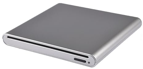 KONGMM DVD Player, External 3D Blu-Ray Burner DVD Writer Drive USB 3.0 Blu ray Drive Player CD DVD Recorder Reader for Windows XP/7/8/10, Mac OS