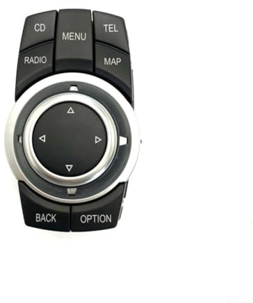 Feeshoppher Auto 4 Pin Multimedia Joystick Switch Controller Kompatibel mit für BMW 1er E82, 3er E90, 5er E60, 6er E63, X1 E84, X5 E70, X6 E71 Mittelkonsole OEM 65829231116