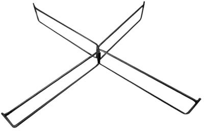 QLECXZI Robuster Aufbewahrungsboxständer, vielseitiger Kühlboxständer, ideal für Campingausflüge, Outdoor Veranstaltungen und Picknicks, Faltbare Kühlbox aus Edelstahl,