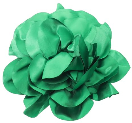 VERDANVERSE Handgefertigte Stoffrose Brosche Blume aus Stoff Elegante Anstecknadel für Damen Hochzeitskleidung Kleid Zubehör Geschenk