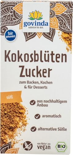 GOVINDA Kokosblütenzucker, 1er Pack (1 x 430 g )