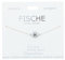 Depesche 4715-039 Armband für Damen mit dem Sternzeichen-Symbol Fische als Anhänger, versilbert, variabel in der Länge tragbar (15 - 20 cm), ideal als Geschenk für die Partnerin, (beste) Freundin