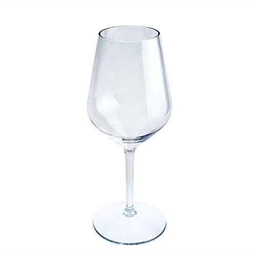 DoimoFlair Verre à Vin Verre à Vin Blanc Verre à Vin Rouge Gobelet Verre Verre Jumbo Plastique Plastique Verre Plastique Camping Ensemble 6 Pièces