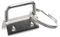 50 PACK – cleverdelights 2,5 cm Schlüsselanhänger Hardware-Set mit Schlüssel Ringe – Für Lanyards Schlüsselanhänger schwarz – 2,5 cm