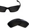 BlazerBuck Anti-salz Polarisierte Ersatzgläser für Oakley Fives Squared - Schwarz