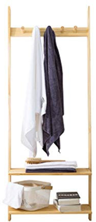 Coat rack Ladder Floor To Wall Hangers Finishing Storage Rack (Size : 60 * 153cm)