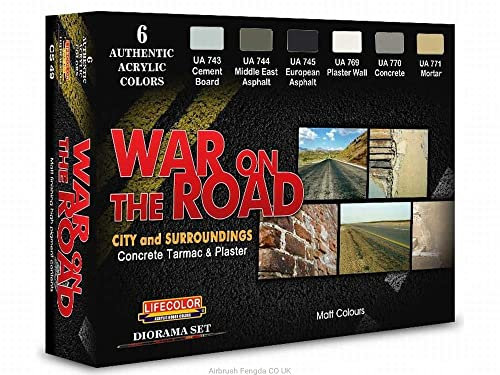 Set LifeColor CS49 WAR ON THE ROAD