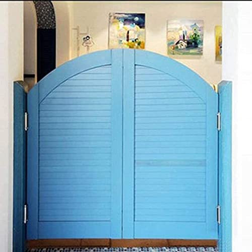 HACSYP Pendeltüren, an der Wand montierte Café-Türen, an der Wand montierte Raumteiler, Tür, Schrank, Theke, Trennwand, Dekoration, automatischer Verschluss (Color : 95 * 90 cm, Size : A)