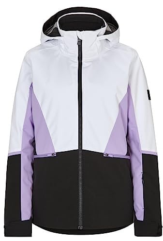 Ziener Damen TAIMI Ski-Jacke/Winter-Jacke | warm, atmungsaktiv, wasserdicht, white, 42