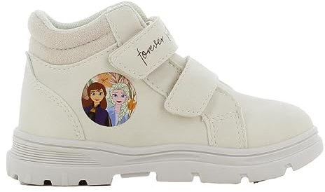 Leomil Frozen Sneakers Female Scarpe Ragazza 27, Perfette per la Scuola e Il Tempo Libero, Beige